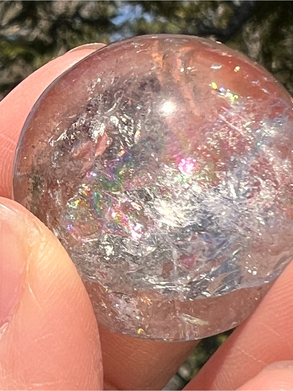 Garden (22) quartz sphere | crystal